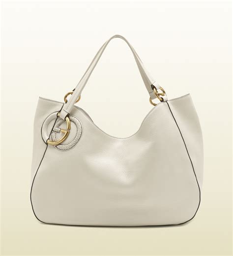 small white gucci purse|vintage gucci white shoulder bag.